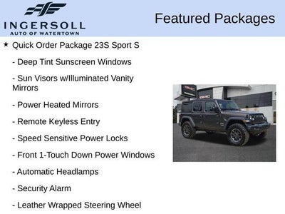 2018 Jeep Wrangler Unlimited Sport S