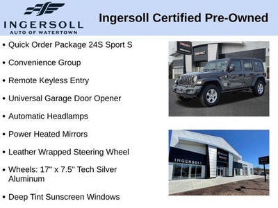 2018 Jeep Wrangler Unlimited Sport S