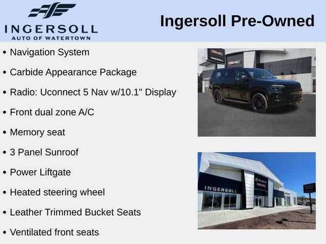2022 Jeep Wagoneer Series II Carbide