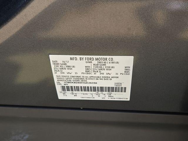 2017 Ford Explorer XLT