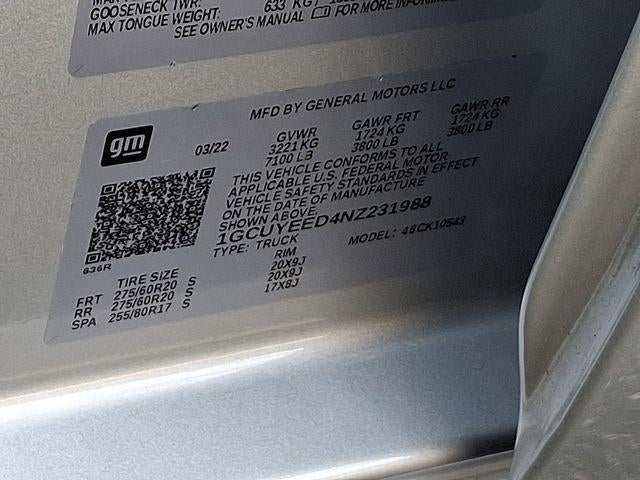 2022 Chevrolet Silverado 1500 LTD RST