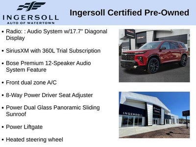 2025 Chevrolet Traverse RS