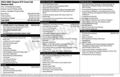 2024 GMC Canyon AT4