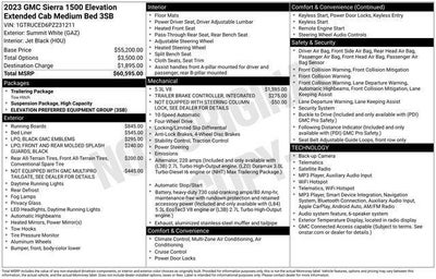 2023 GMC Sierra 1500 Elevation
