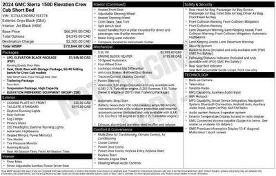 2024 GMC Sierra 1500 Elevation