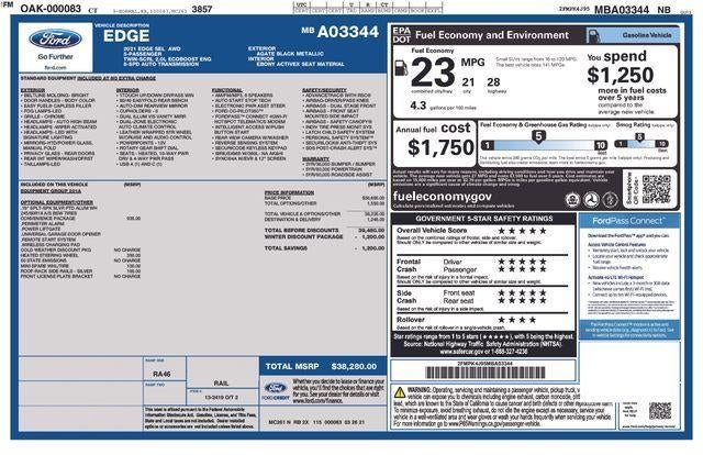 2021 Ford Edge SEL