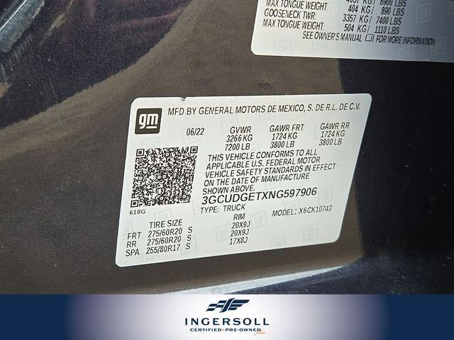 2022 Chevrolet Silverado 1500 LTZ