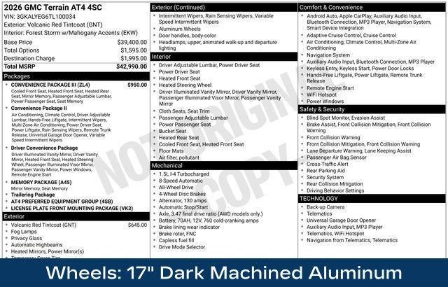 2026 GMC Terrain AT4