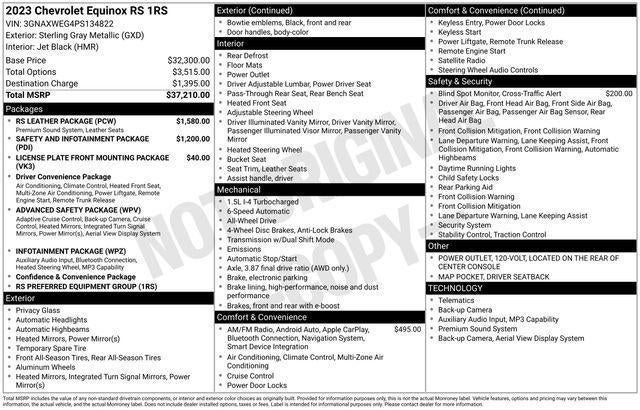 2023 Chevrolet Equinox RS