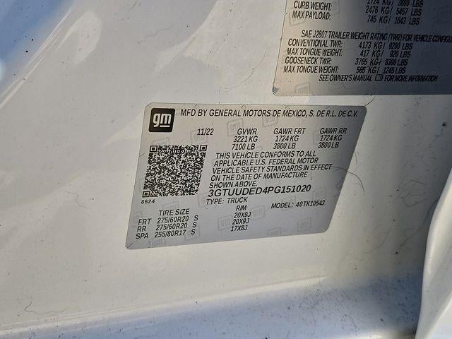 2023 GMC Sierra 1500 SLT