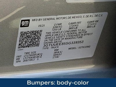 2025 GMC Sierra 1500 AT4