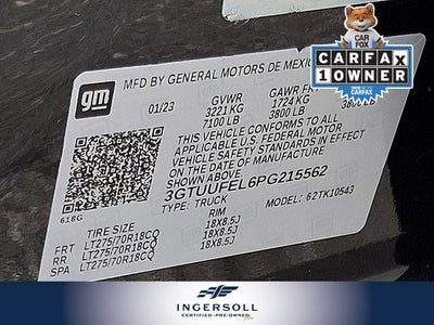 2023 GMC Sierra 1500 AT4X