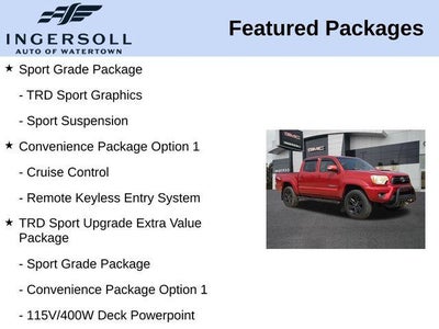 2012 Toyota Tacoma 4WD Double Cab V6 MT (Natl)