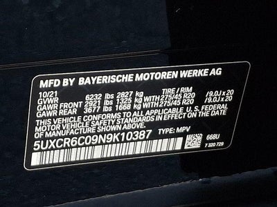 2022 BMW X5 xDrive40i