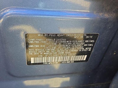 2015 Subaru Forester 2.5i Limited