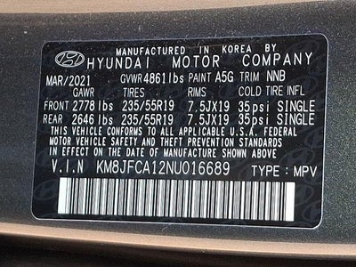 2022 Hyundai Tucson Hybrid SEL Convenience