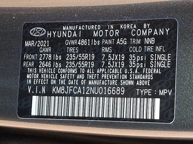 2022 Hyundai Tucson Hybrid SEL Convenience