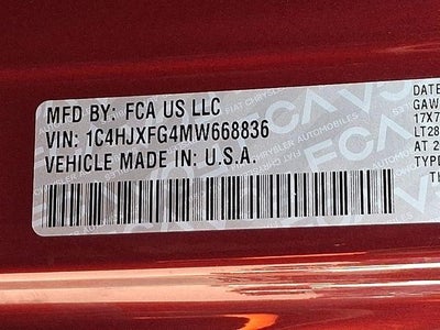 2021 Jeep Wrangler Unlimited Rubicon 4X4