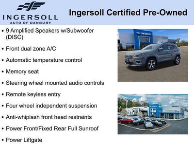 2019 Jeep Cherokee Limited 4x4