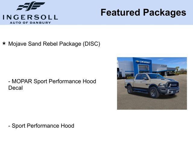 2017 RAM 1500 Rebel Crew Cab 4x4 5'7" Box