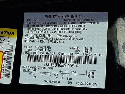 2021 Ford Mustang EcoBoost Convertible