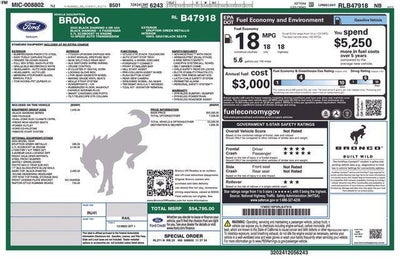 2024 Ford Bronco Black Diamond