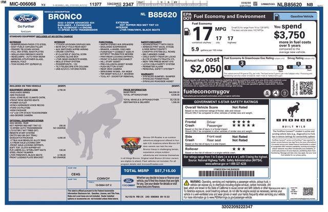 2022 Ford Bronco Badlands