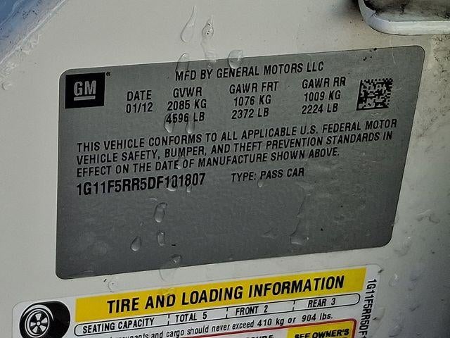 2013 Chevrolet Malibu ECO