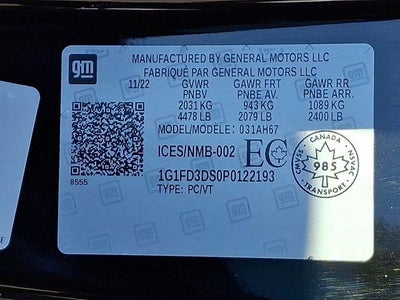 2023 Chevrolet Camaro 3LT