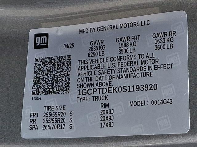 2025 Chevrolet Colorado Z71