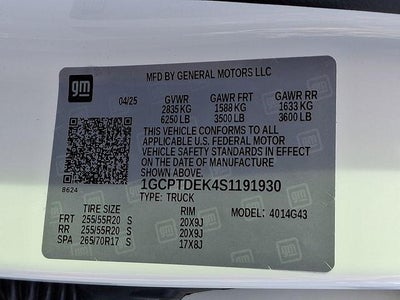 2025 Chevrolet Colorado Z71