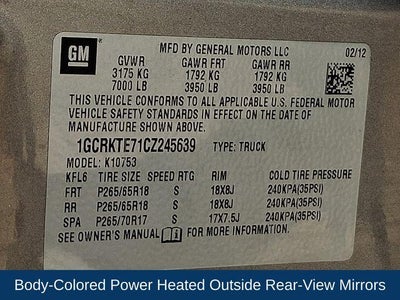 2012 Chevrolet Silverado 1500 LTZ