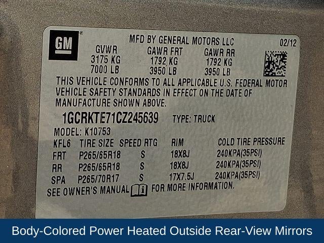 2012 Chevrolet Silverado 1500 LTZ