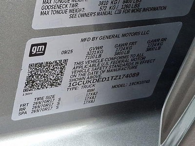 2026 Chevrolet Silverado 1500 LT