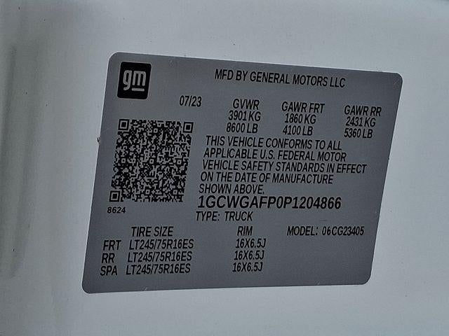 2023 Chevrolet Express Cargo 2500 Base