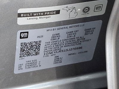 2025 Chevrolet Traverse RS