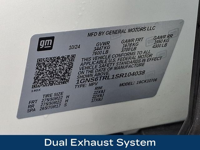 2025 Chevrolet Tahoe High Country