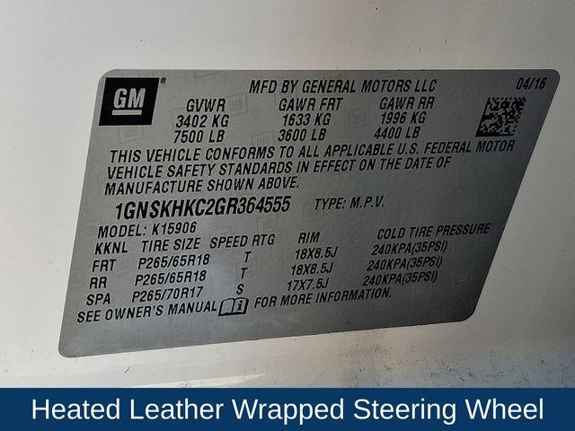 2016 Chevrolet Suburban LT