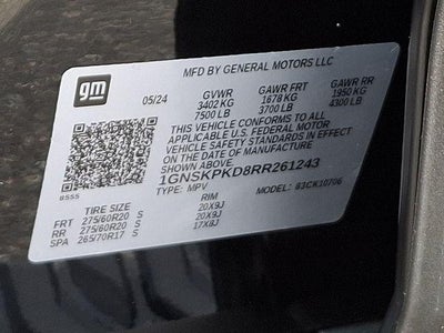 2024 Chevrolet Tahoe Z71