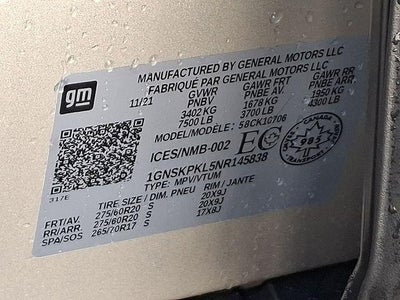 2022 Chevrolet Tahoe Z71