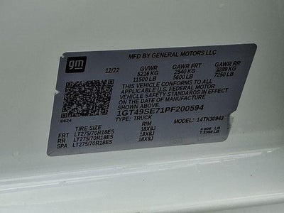 2023 GMC Sierra 3500 HD Pro