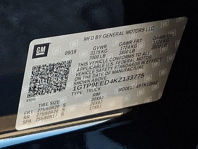 2019 GMC Sierra 1500 AT4