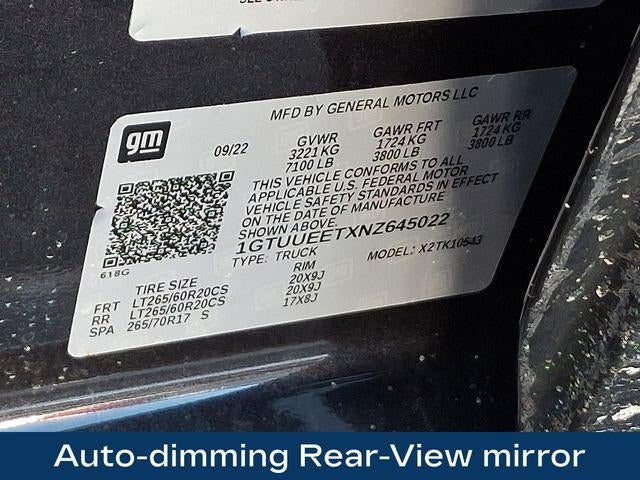 2022 GMC Sierra 1500 AT4