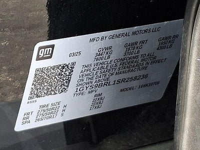 2025 Cadillac Escalade Premium Luxury