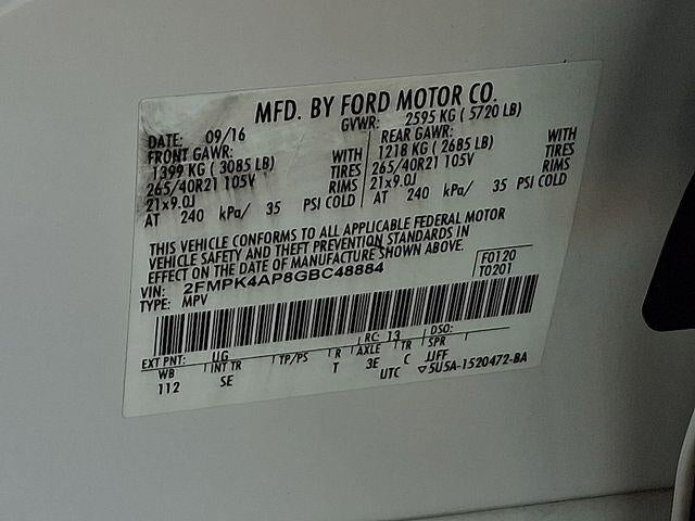 2016 Ford Edge Sport