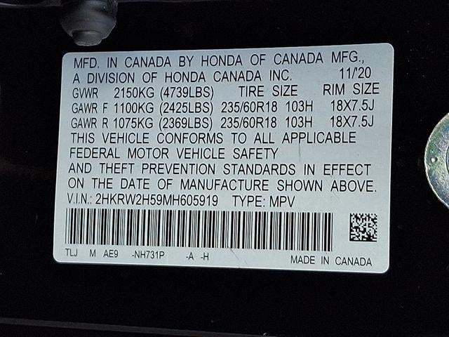 2021 Honda CR-V AWD EX