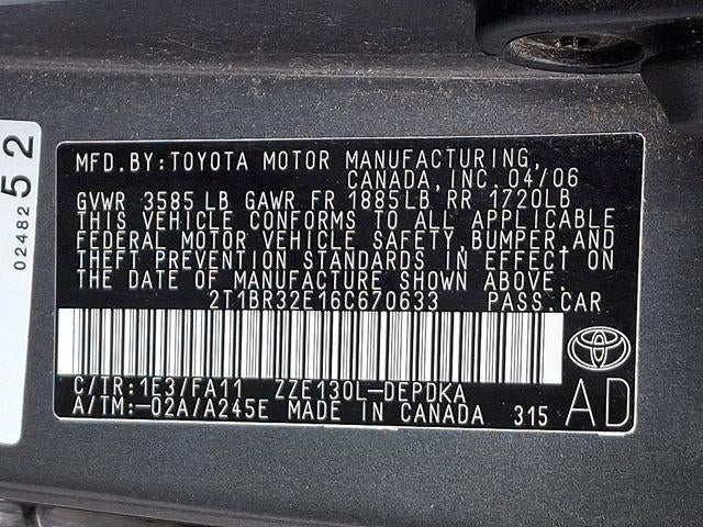 2006 Toyota Corolla CE