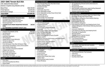 2021 GMC Terrain SLE