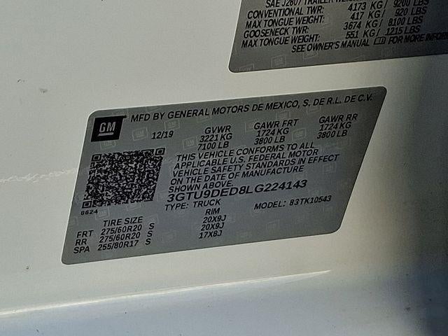 2020 GMC Sierra 1500 SLT