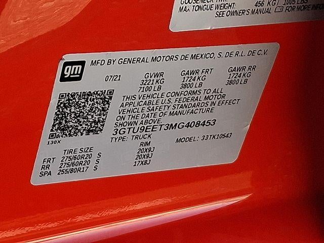 2021 GMC Sierra 1500 AT4